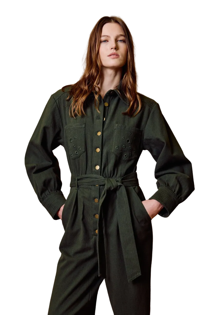 DESMOND JUMPSUIT | WINTER MOSS