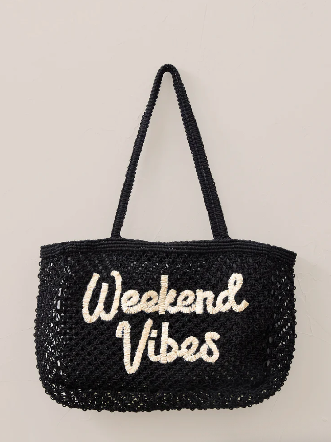 WOVEN JUTE TOTE BAG