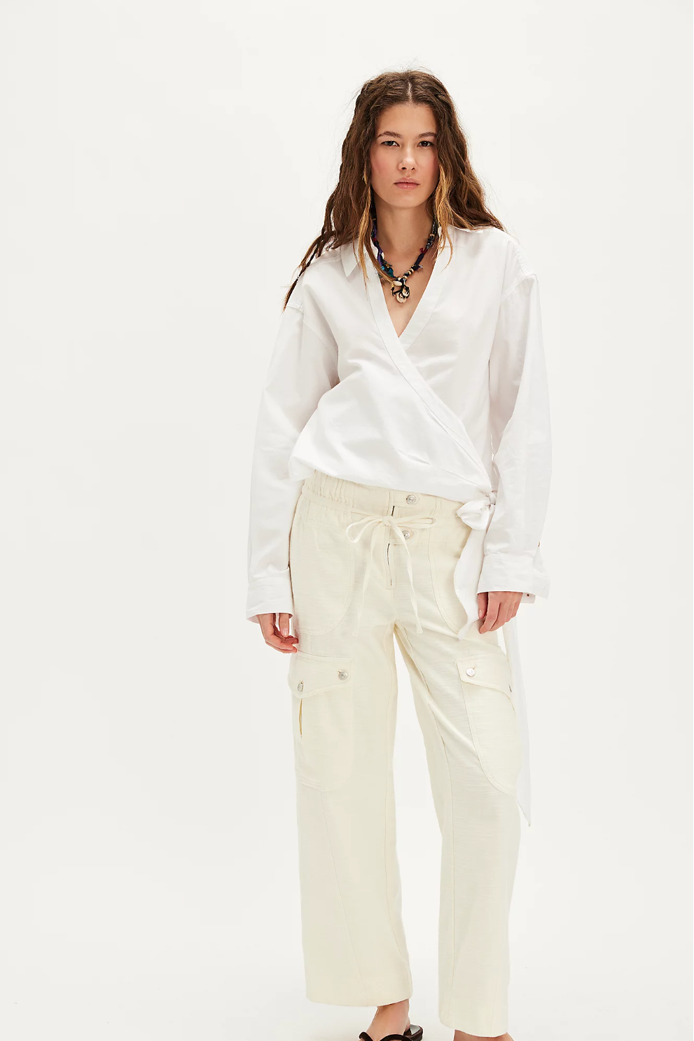 PARK AVE PANT / IVORY