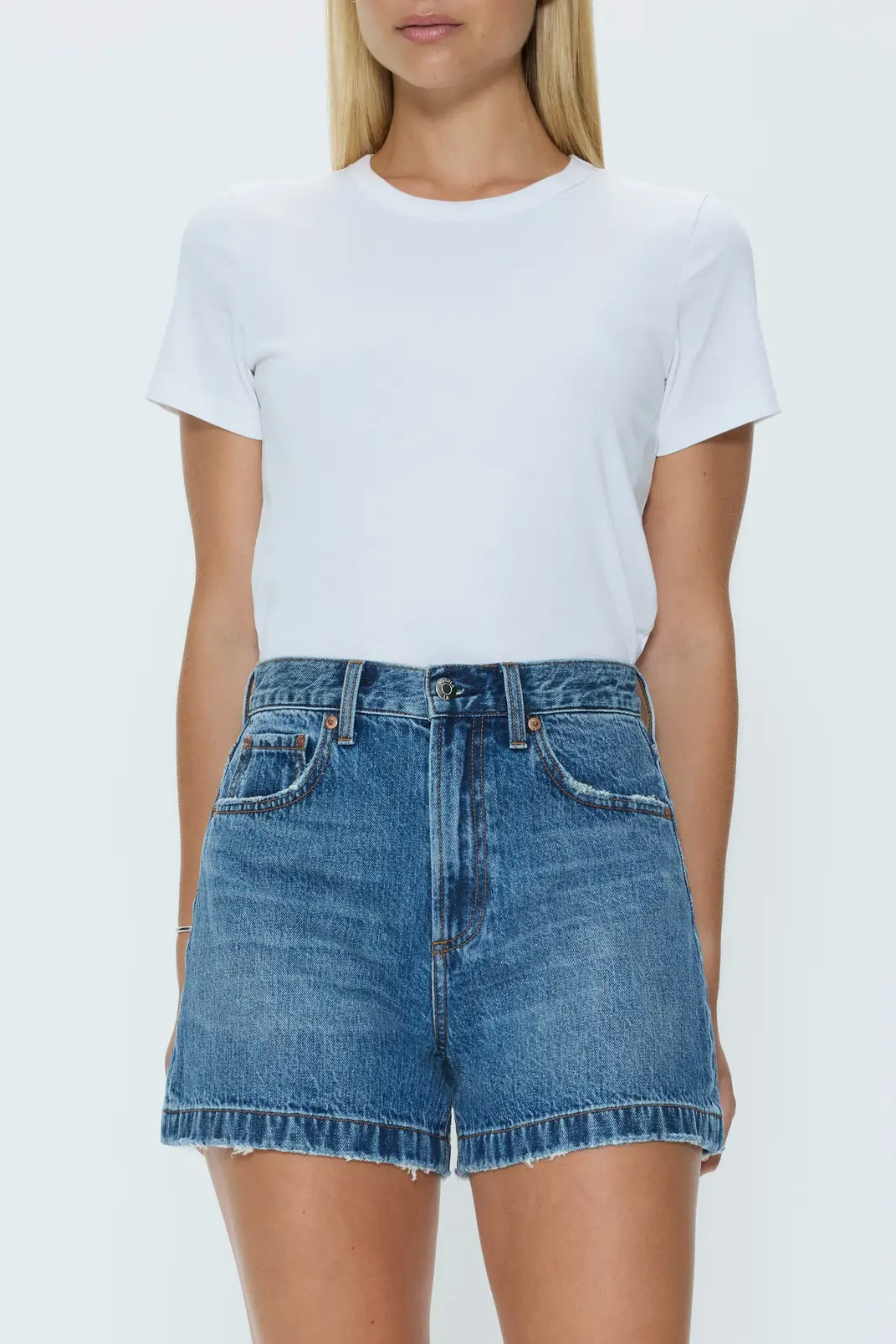 SAIGE HIGH RISE A-LINE SHORT - WISHBONE