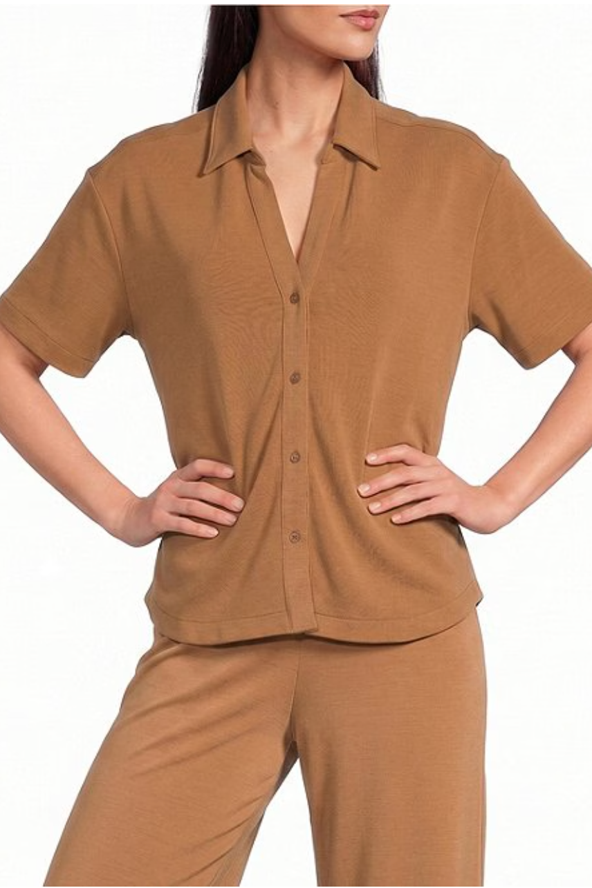 Spanx Airessentials® Button Down in Maplewood