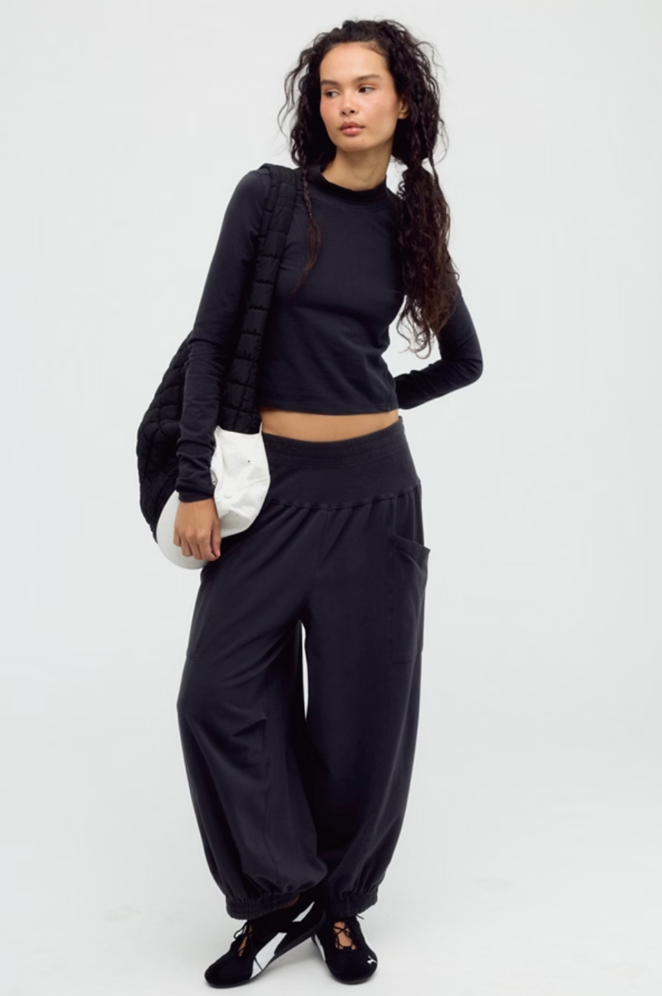 UP IN THE AIR SET / BLACK