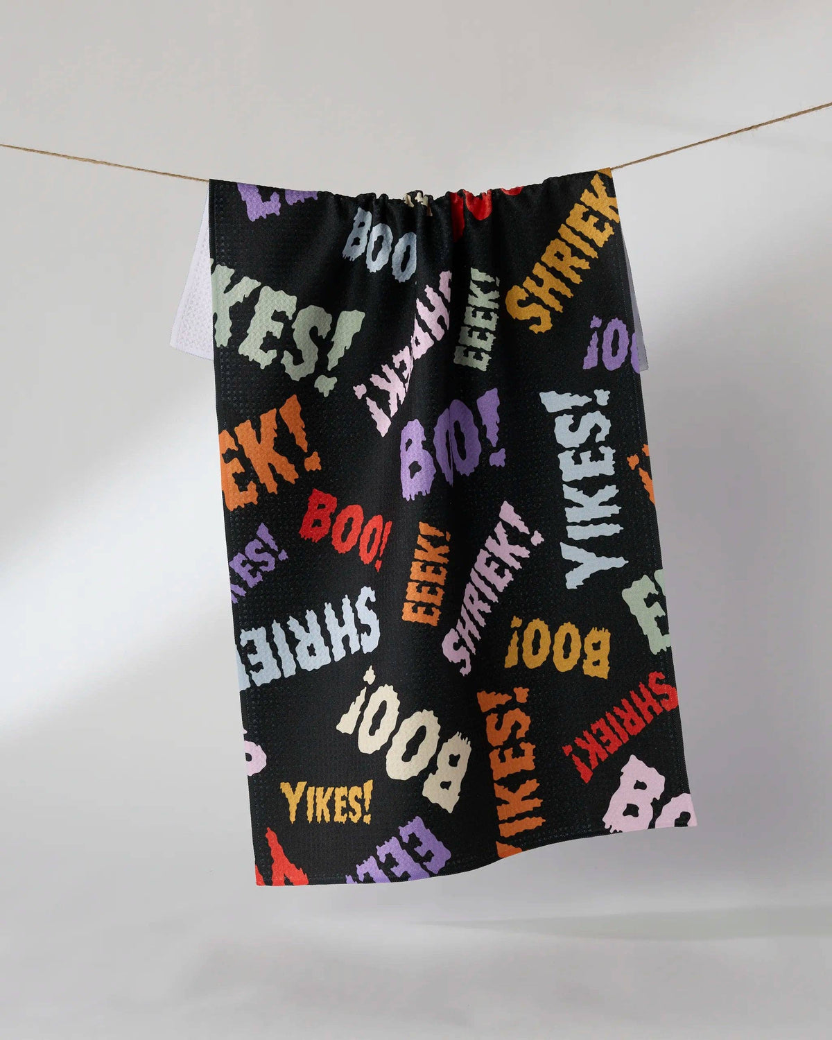 Word Fright Tea Towel - Halloween 2026