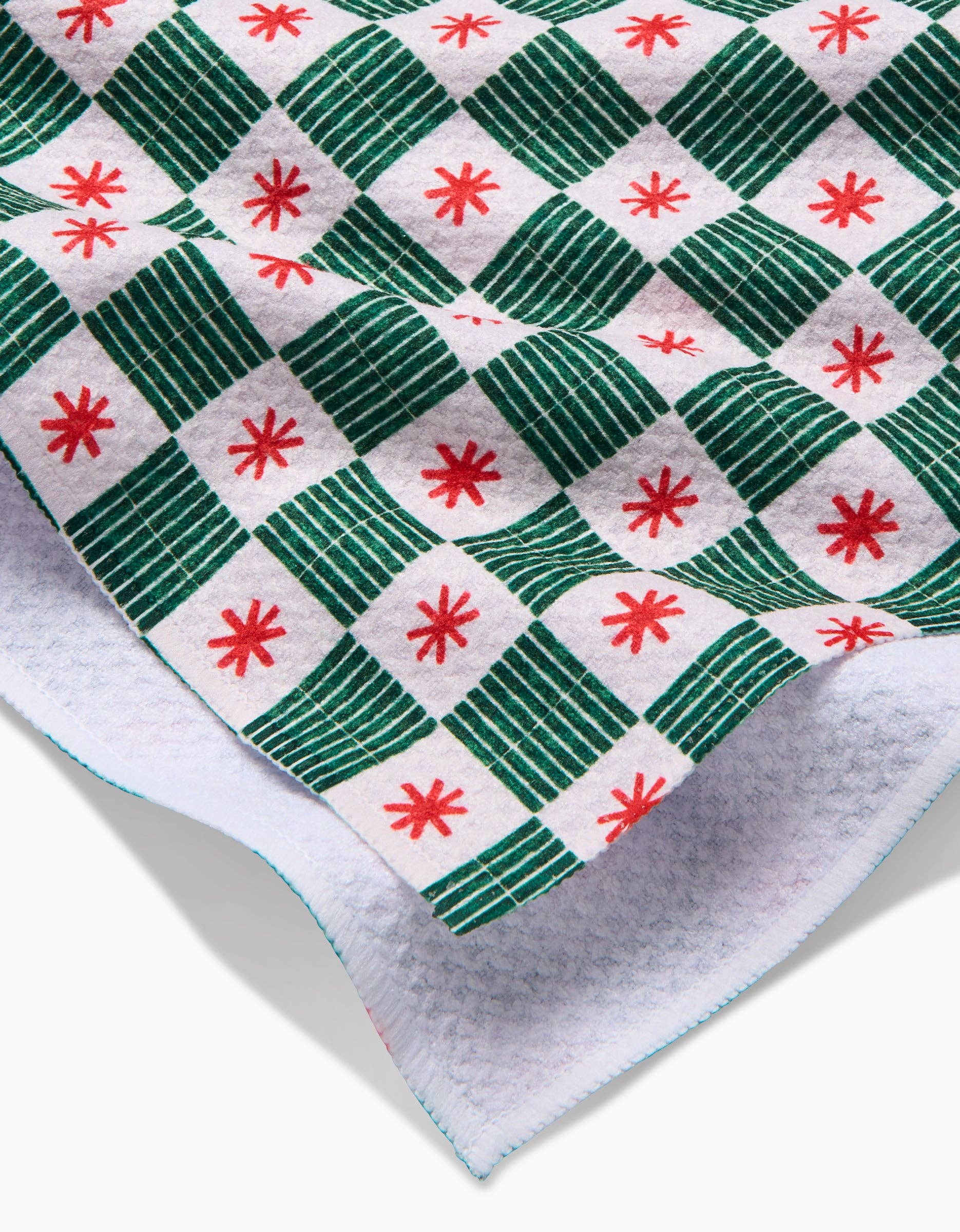 Jolly Grid Tea Towel