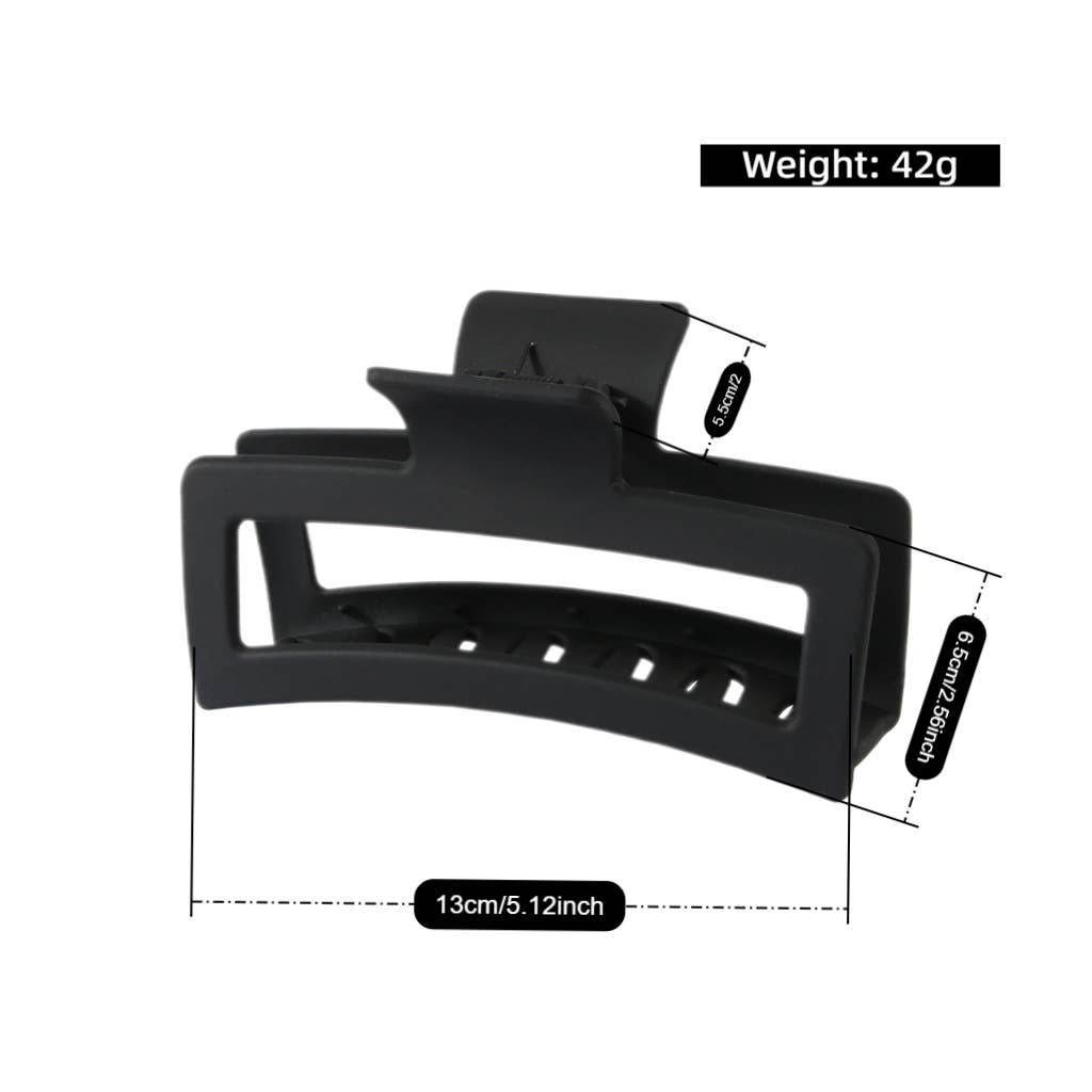 Jumbo Flat Hair Claw Clip