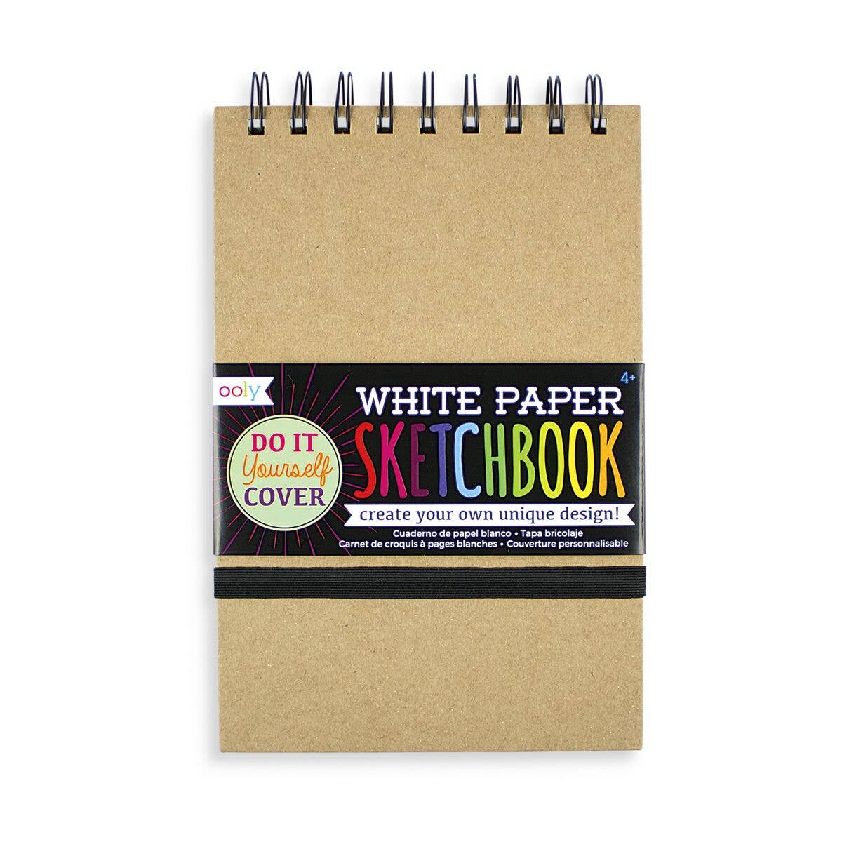 D.I.Y. Cover Sketchbook - White Paper