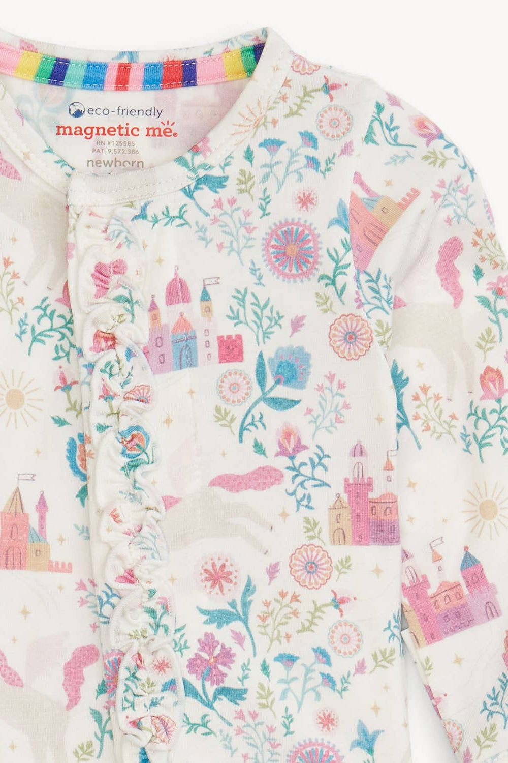 TAIL OF MAGIC MODAL FOOTIE W/ RUFFle