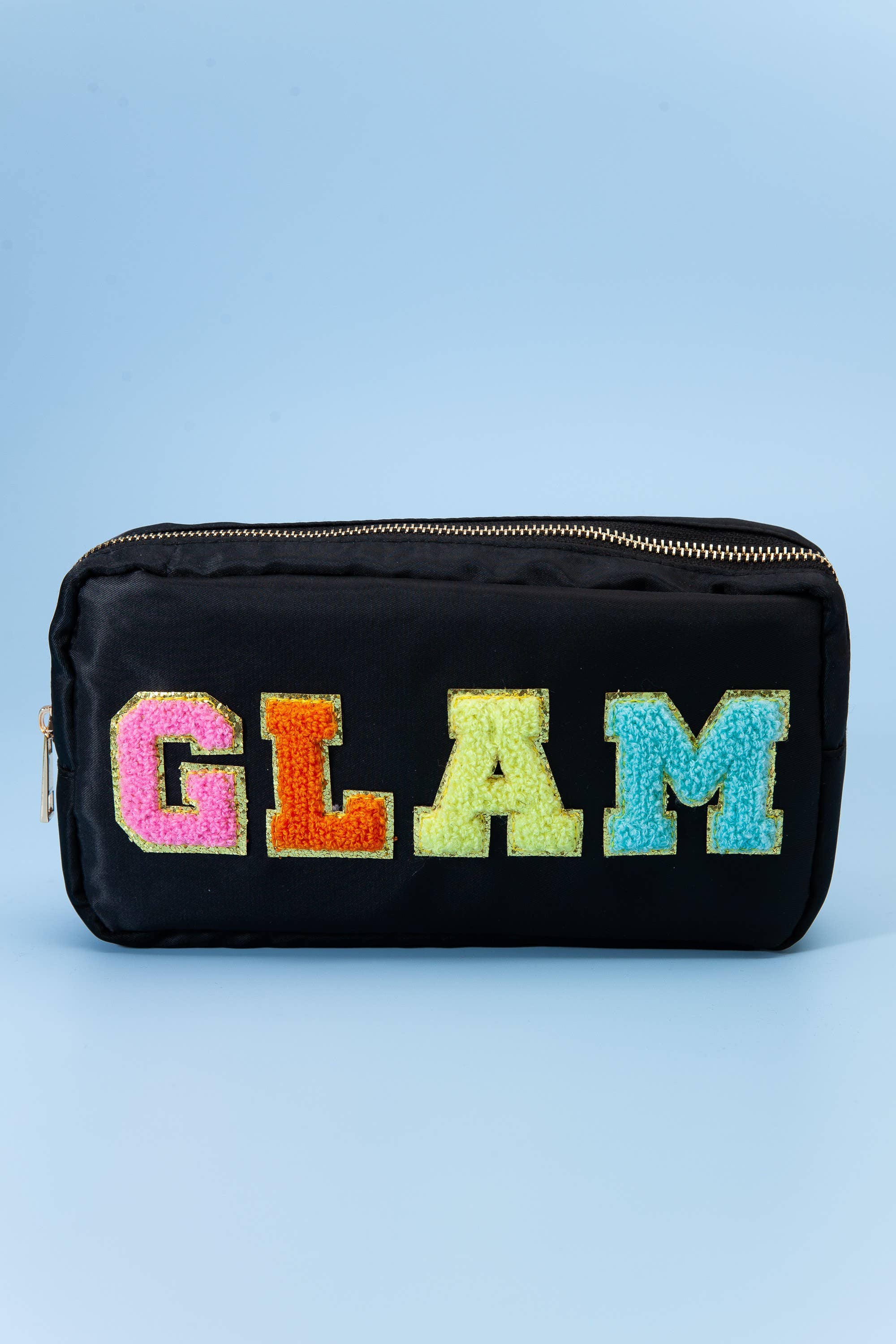 CLASSIC GLAM SMALL TRAVEL COSMETIC POUCH